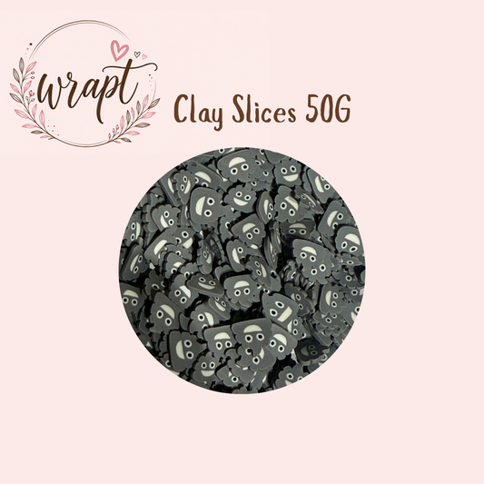 Polymer Clay Slices 50g - poo
