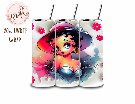 20oz UV DTF Wrap - D265